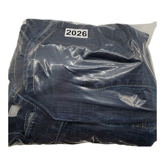 Chico's Platinum Jeans Womens Size 0Reg Dayton MR Bootcut Blue Embellished - Picture 3 of 10